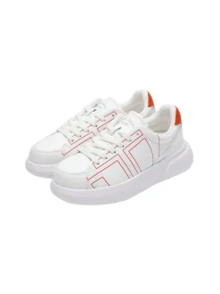 Sergio Tacchini 1966 Court Sneaker- White/ Adrenaline Rush Discount