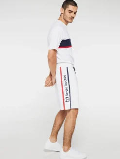 Sergio Tacchini Abbey Shorts- White/ Adrenaline Rush Online