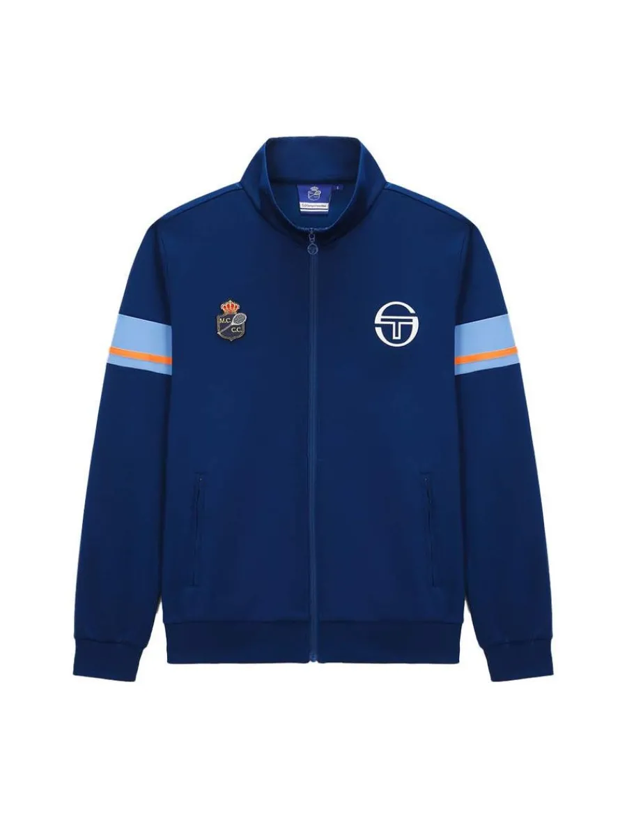Sergio Tacchini Ace Staff Track Jacket- Navy