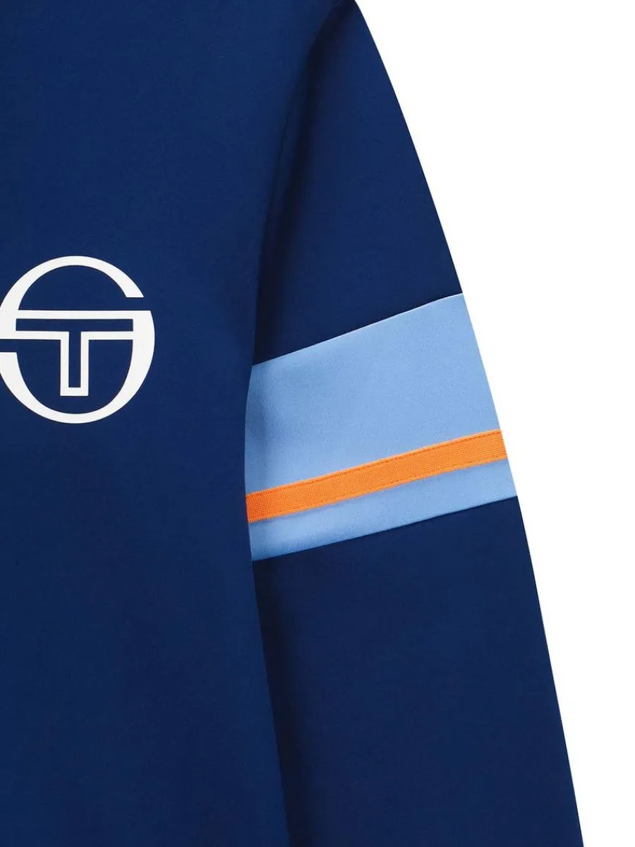 Sergio Tacchini Ace Staff Track Jacket- Navy Sale