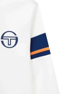 Sergio Tacchini Ace Staff Track Jacket- Off White Clearance
