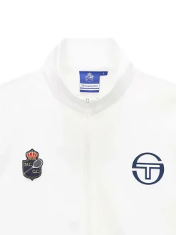 Sergio Tacchini Ace Staff Track Jacket- Off White Best