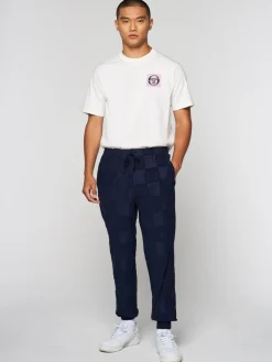 Sergio Tacchini Anzio Track Pant- Maritime Blue Hot