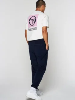 Sergio Tacchini Anzio Track Pant- Maritime Blue Hot