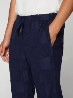 Sergio Tacchini Anzio Track Pant- Maritime Blue Hot
