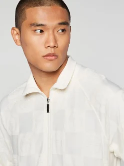 Sergio Tacchini Anzio Zip-Up Track Jacket-Gardenia