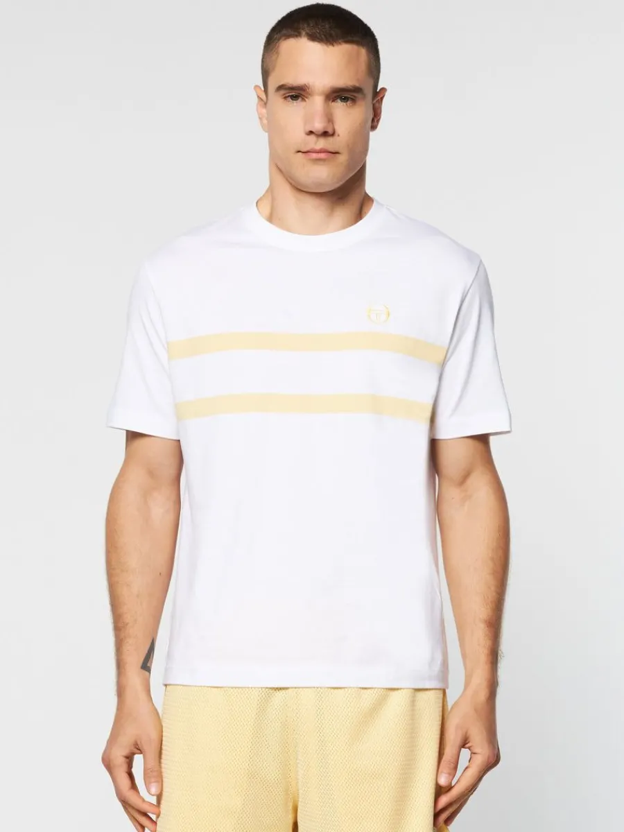 Sergio Tacchini Banda T-Shirt- Golden Haze Best