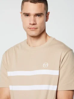 Sergio Tacchini Banda T-Shirt- Humus Sale