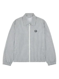 Sergio Tacchini Benvolio Oxford Jacket- Maritime Blue New