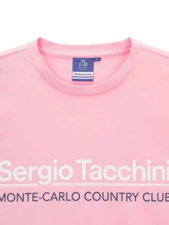 Sergio Tacchini Bimane Mch T-Shirt- Light Pink Online