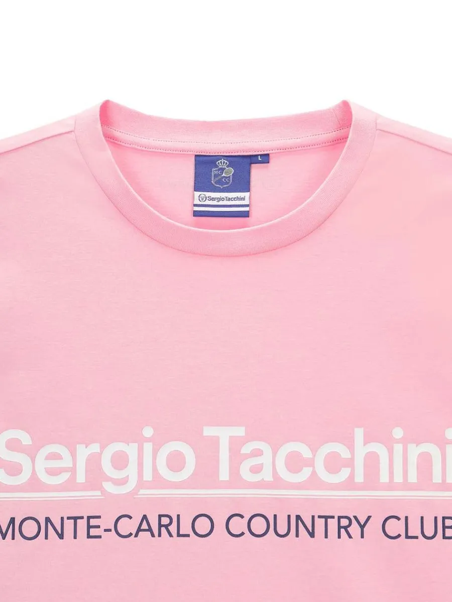Sergio Tacchini Bimane Mch T-Shirt- Light Pink Online