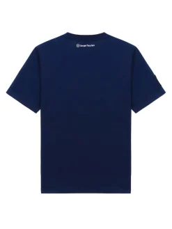 Sergio Tacchini Bimane Mch T-Shirt- Navy Hot