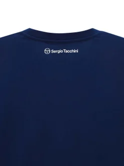 Sergio Tacchini Bimane Mch T-Shirt- Navy Hot