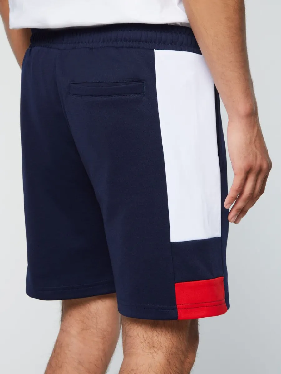 Sergio Tacchini Cole Shorts- Maritime Blue/ White Hot
