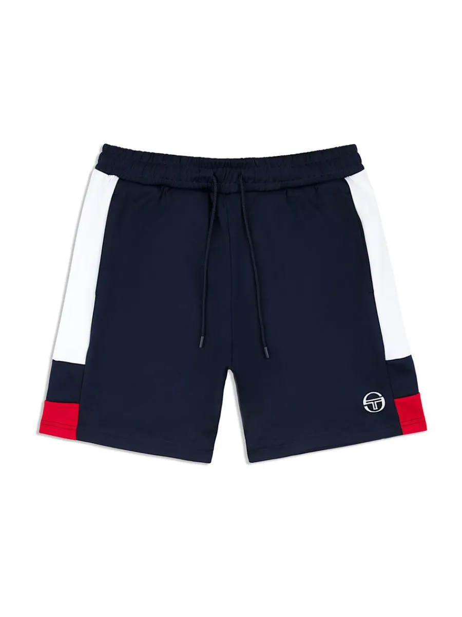 Sergio Tacchini Cole Shorts- Maritime Blue/ White Clearance