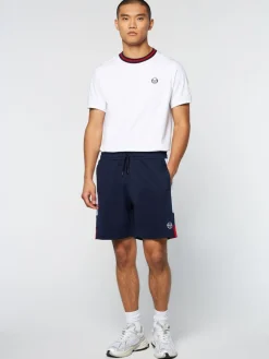 Sergio Tacchini Cole Shorts- Maritime Blue/ White Clearance