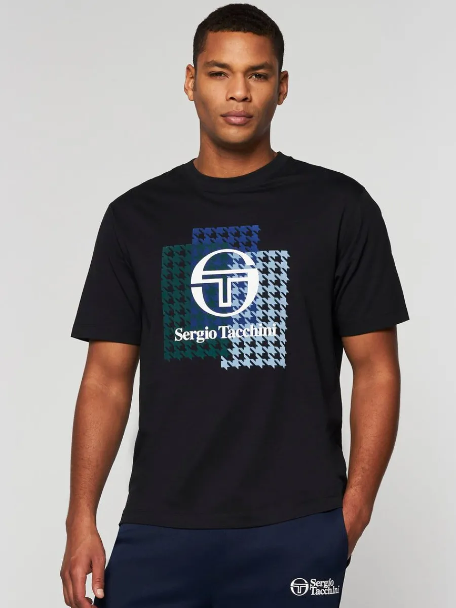 Sergio Tacchini Cori T-Shirt- Black Beauty Clearance