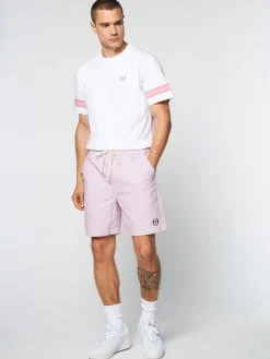 Sergio Tacchini Cosimo Oxford Shorts- Wild Rose Online