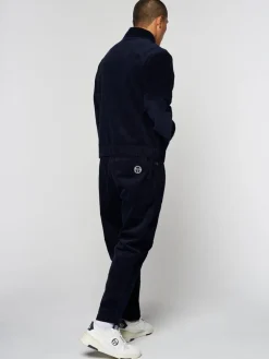 Sergio Tacchini Coste Zip-Up Jacket- Maritime Blue Best