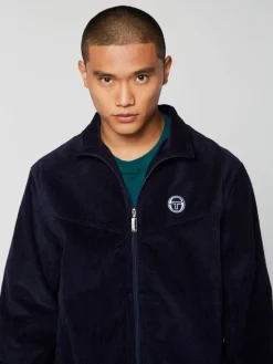 Sergio Tacchini Coste Zip-Up Jacket- Maritime Blue Best