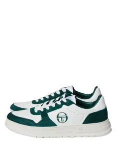 Sergio Tacchini Court Classic Mp Sneaker- White/ Tofu/ Botanical Garden Discount