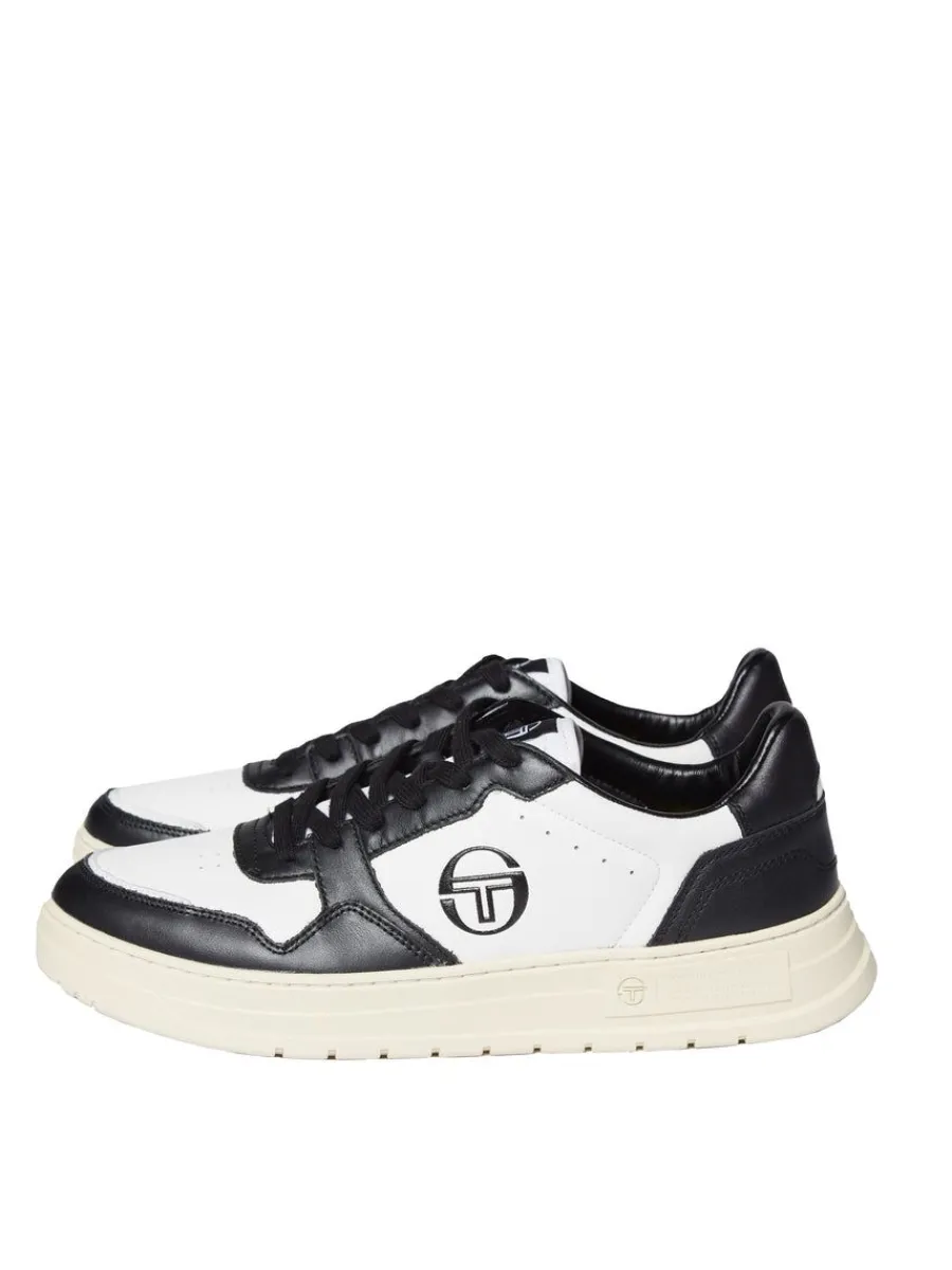 Sergio Tacchini Court Classic Mp Sneaker- Antique White/ Seedpearl/ Raven Online