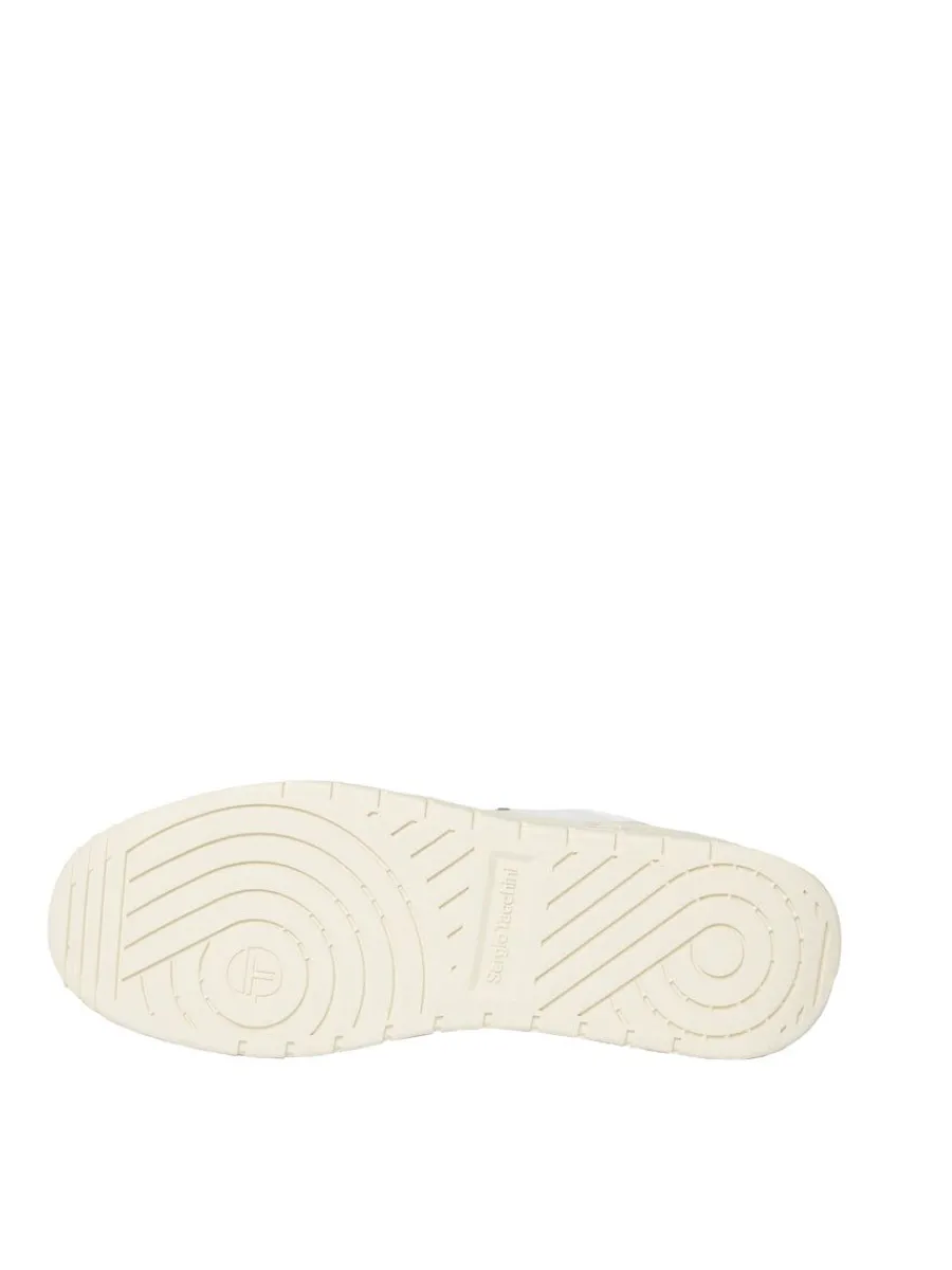 Sergio Tacchini Court Classic Mp Sneaker- Antique White/ Seedpearl/ Raven Online