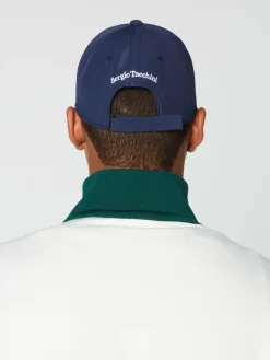 Sergio Tacchini Court Hat- Maritime Blue New