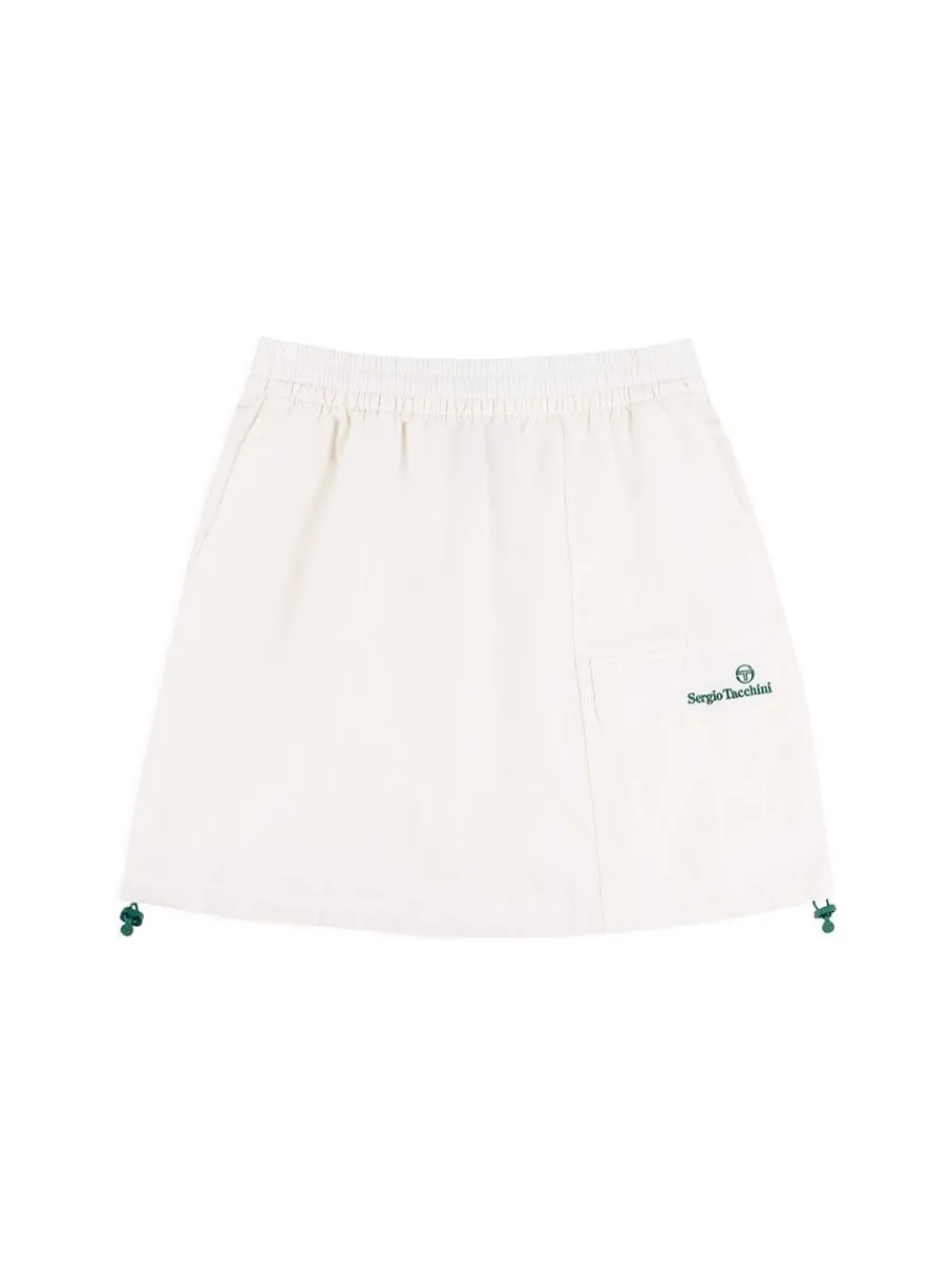 Sergio Tacchini Crew Woven Skirt- Gardenia Outlet