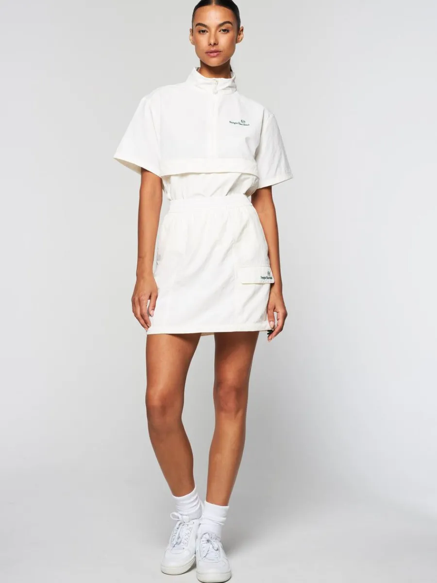 Sergio Tacchini Crew Woven Skirt- Gardenia Outlet