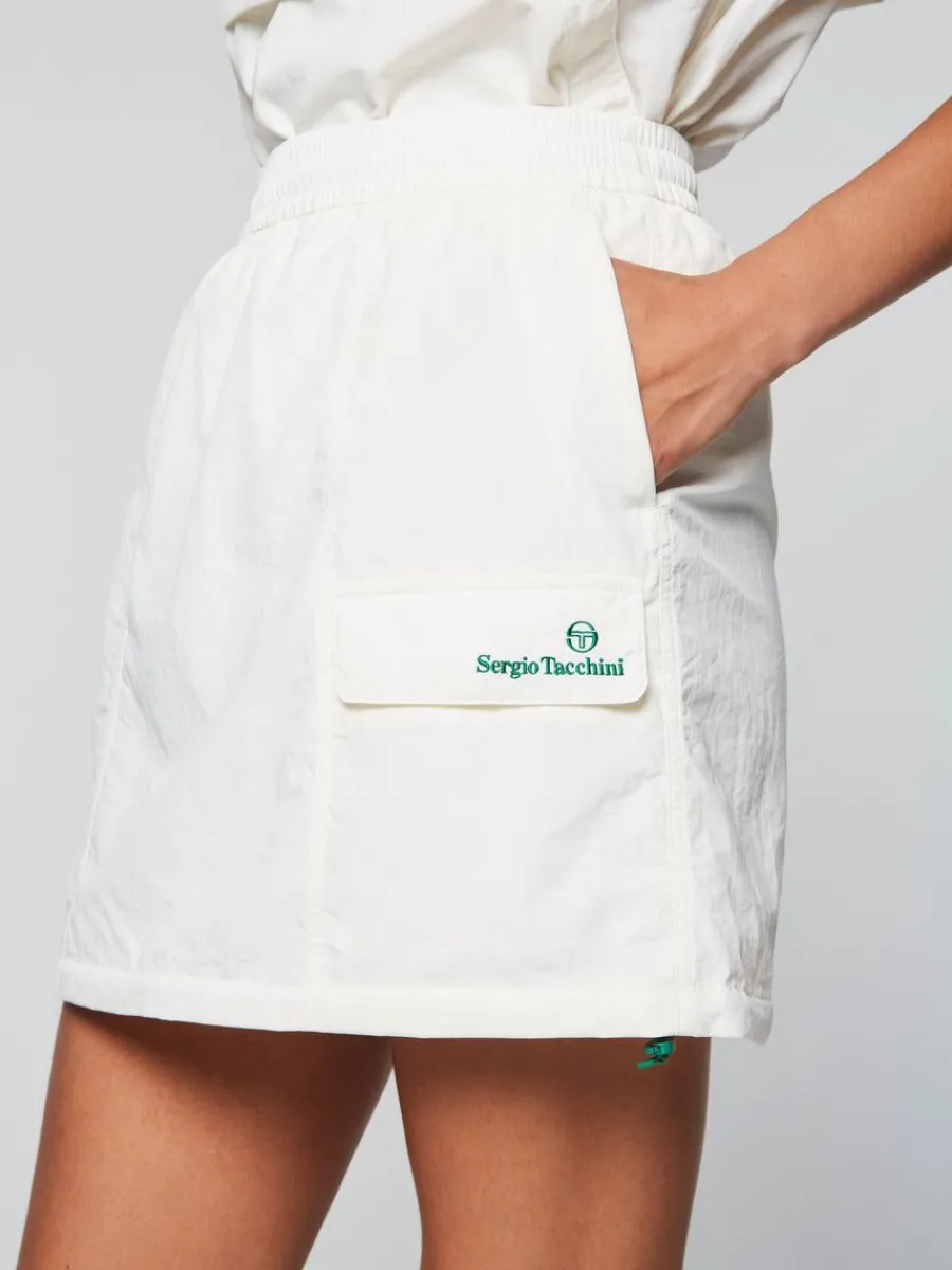 Sergio Tacchini Crew Woven Skirt- Gardenia Outlet