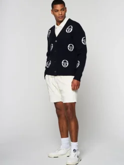 Sergio Tacchini Cucire Cardigan- Maritime Blue Best