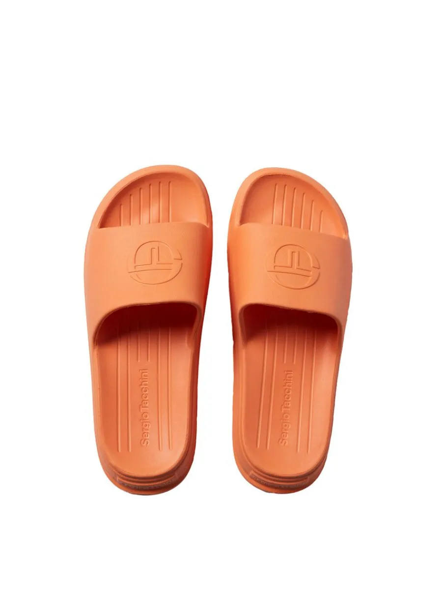 Sergio Tacchini Cup Slide- Tangerine Hot