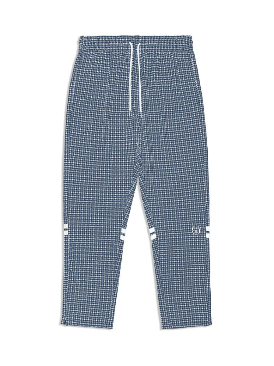 Sergio Tacchini Dallas Houndstooth Track Pant- Maritime Blue New
