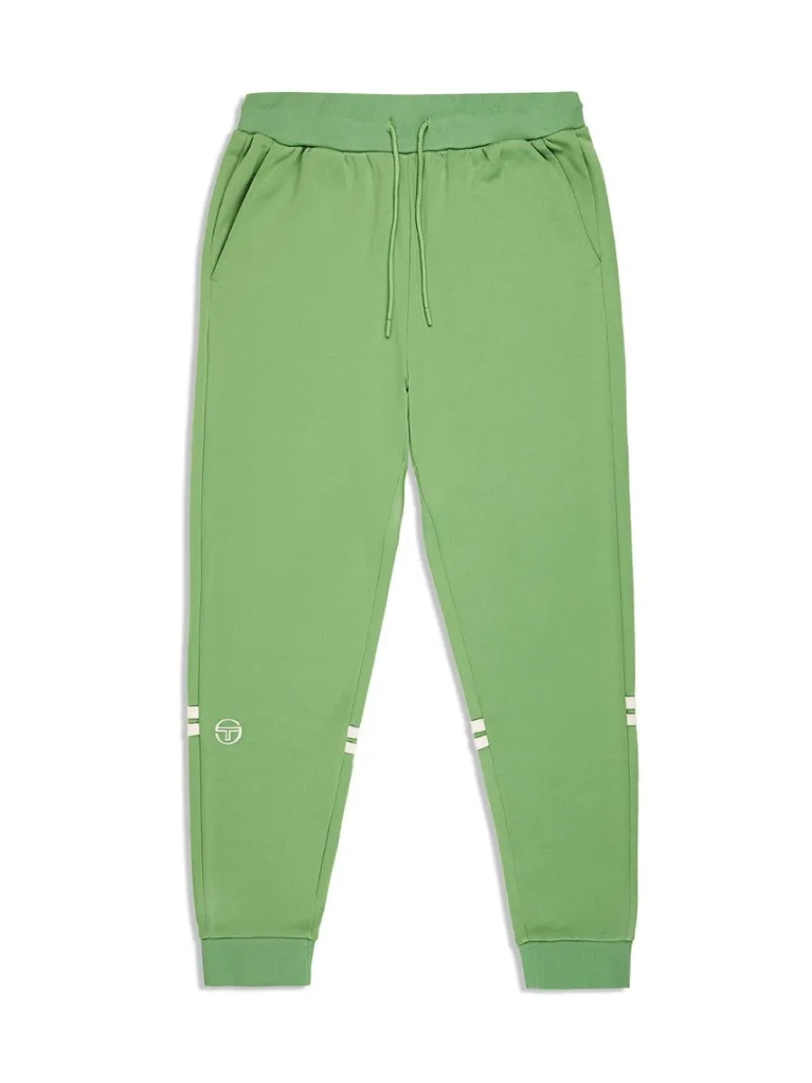 Sergio Tacchini Dallas Track Pant Archivio- Jade Green/ Pearl Ivory New