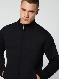 Sergio Tacchini Damarindo Track Jacket Archivio- Black/ Black Discount