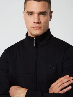 Sergio Tacchini Damarindo Track Jacket Archivio- Black/ Black Discount