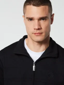 Sergio Tacchini Damarindo Track Jacket Archivio- Black/ Black Discount