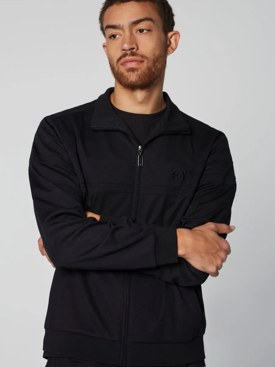 Sergio Tacchini Damarindo Track Jacket- Black/ Black Sale