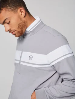 Sergio Tacchini Damarindo Track Jacket- Sleet/ White Online