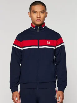 Sergio Tacchini Damarindo Track Jacket-Maritime Blue Hot