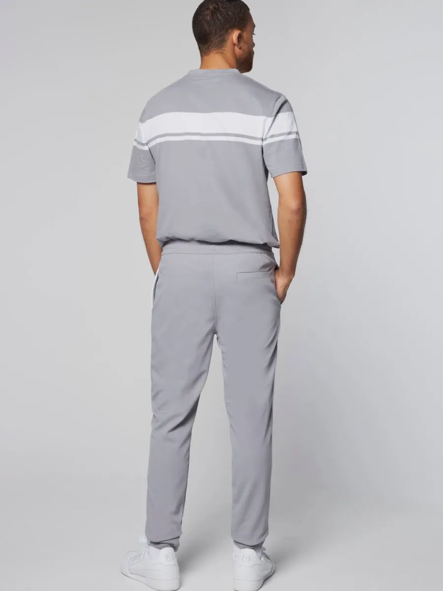 Sergio Tacchini Damarindo Track Pant- Sleet/ White Outlet