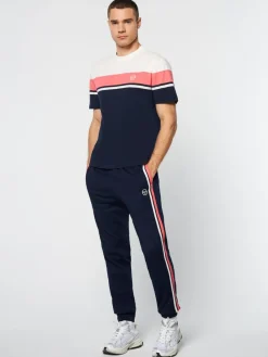 Sergio Tacchini Damarindo T-Shirt Archivio -Gardenia/ Maritime Blue Discount