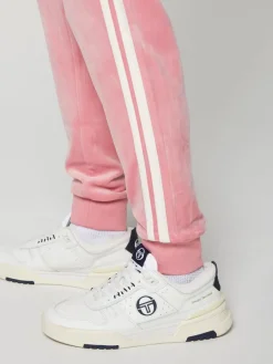 Sergio Tacchini Damarindo Velour Track Pant- Polignac Hot