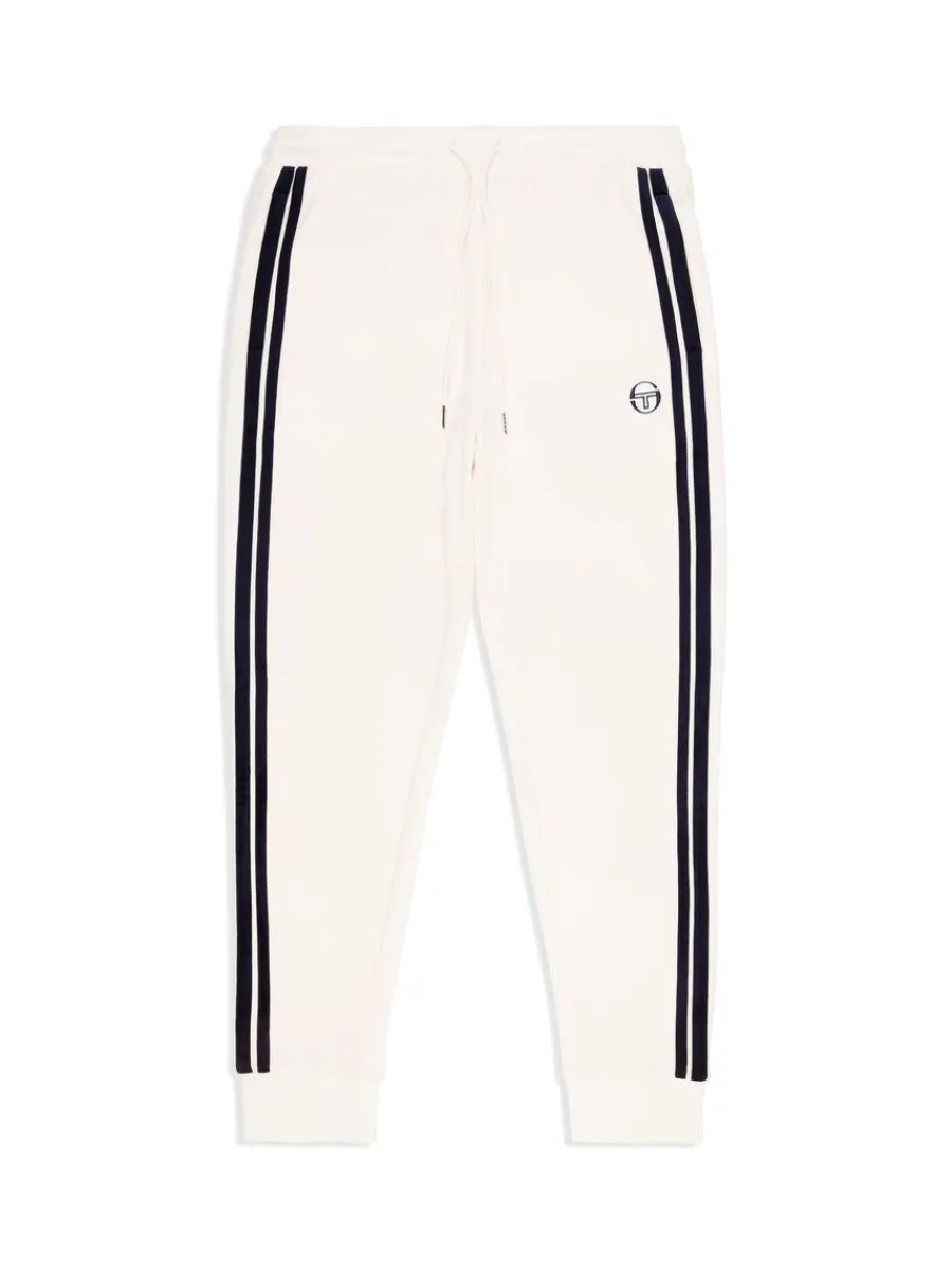 Sergio Tacchini Damarindo Velour Track Pant- Gardenia