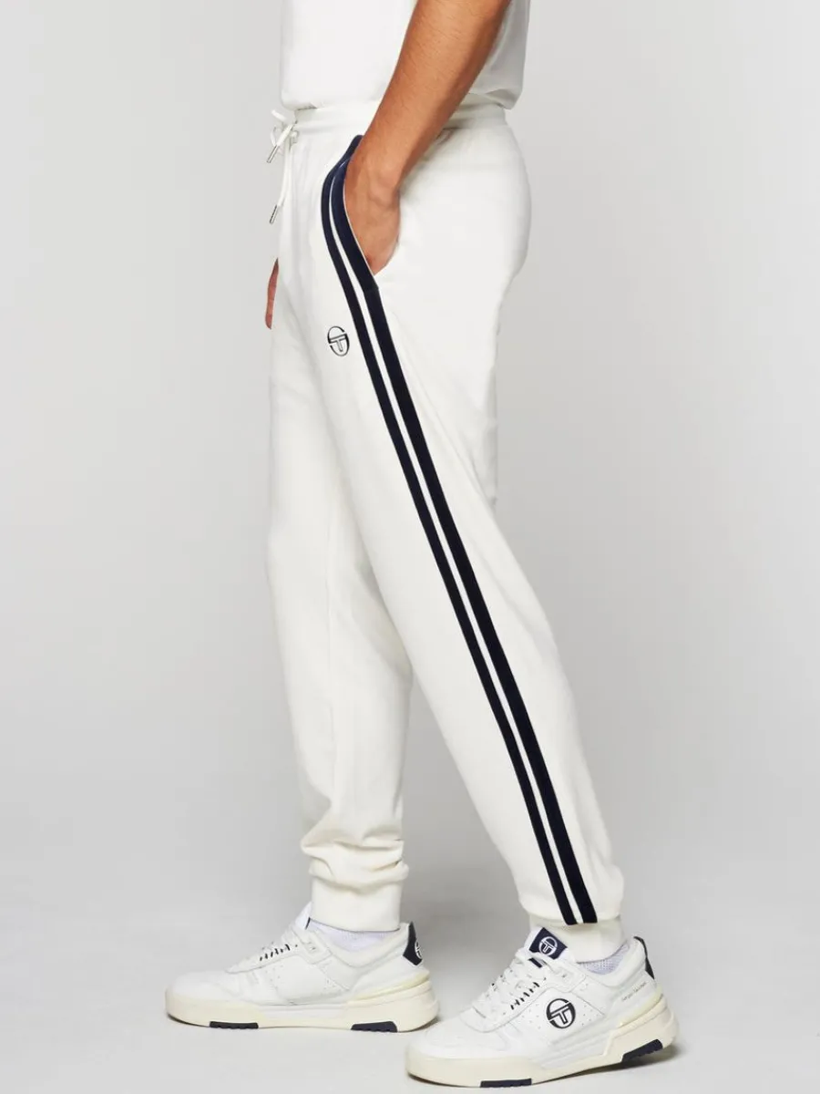 Sergio Tacchini Damarindo Velour Track Pant- Gardenia Outlet