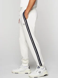 Sergio Tacchini Damarindo Velour Track Pant- Gardenia Outlet