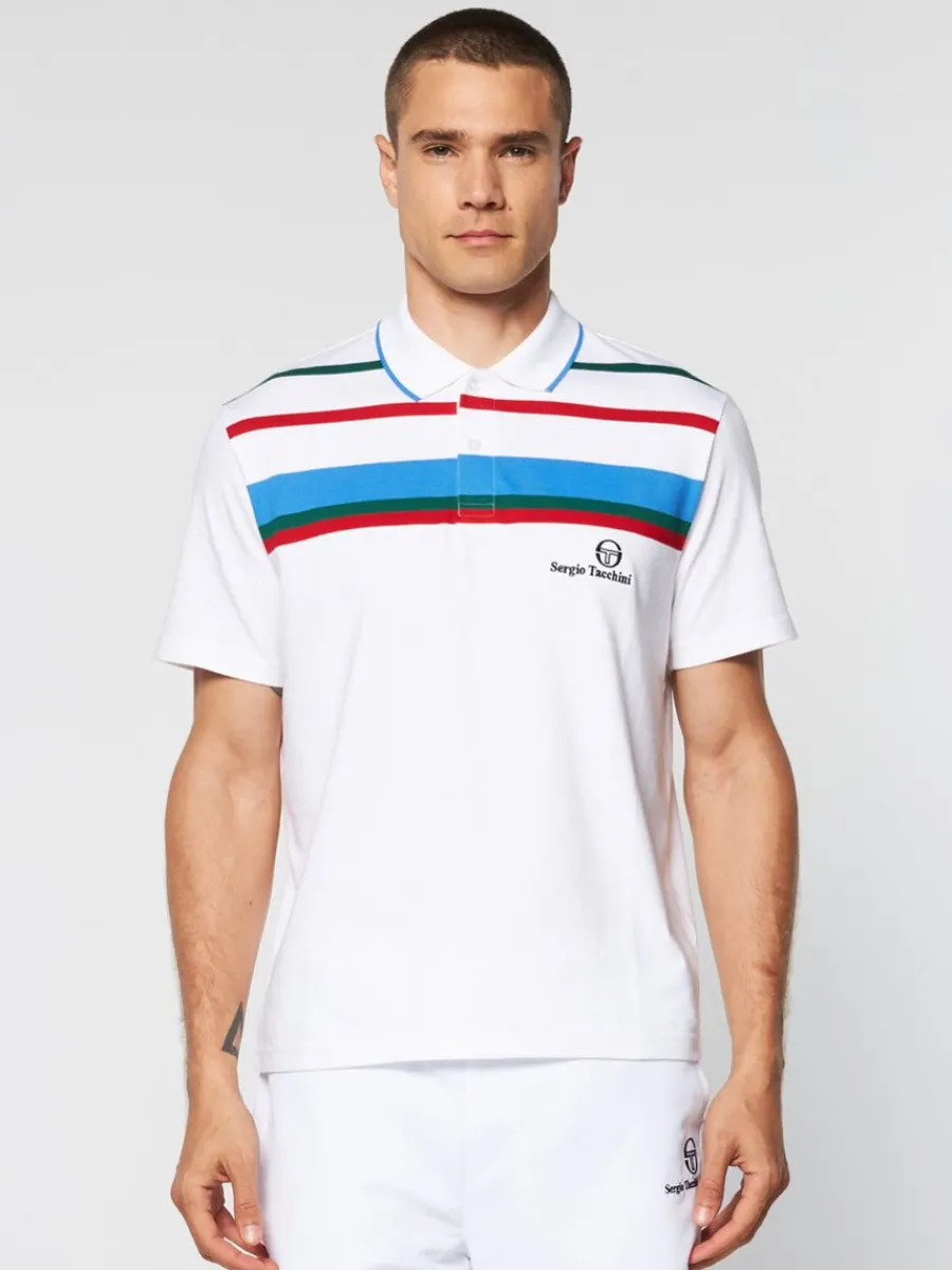 Sergio Tacchini Denver Polo- White Outlet