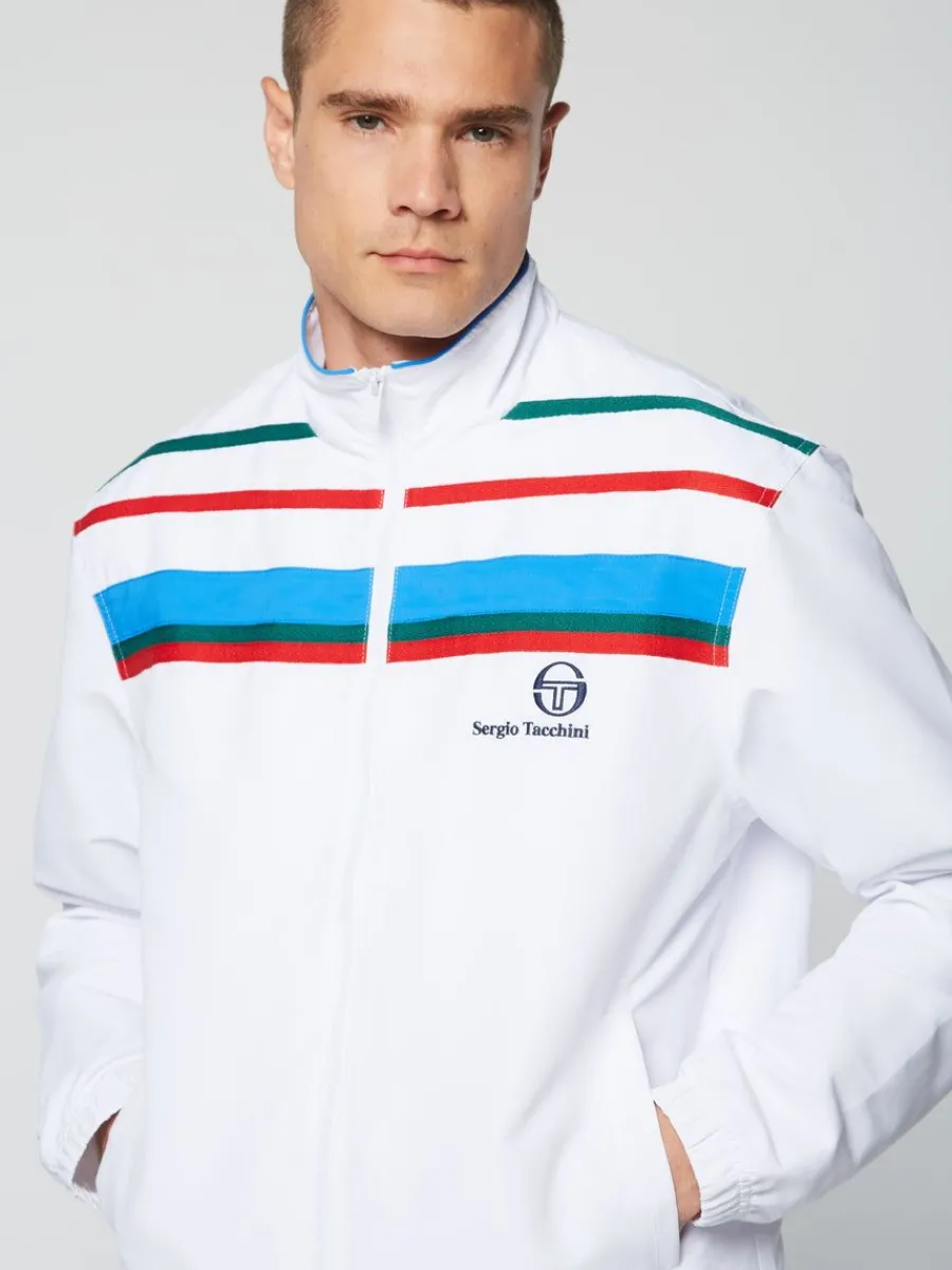 Sergio Tacchini Denver Track Jacket- White