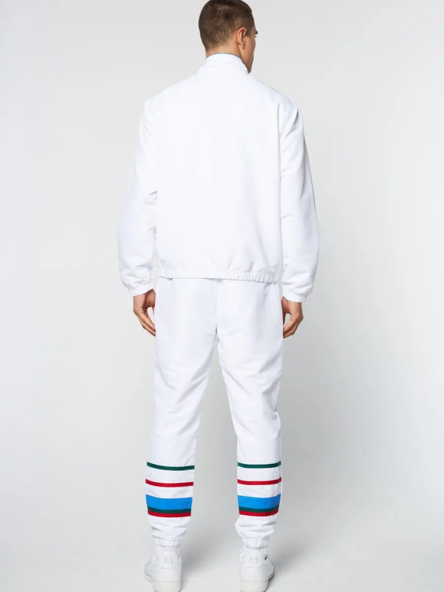 Sergio Tacchini Denver Track Jacket- White Hot